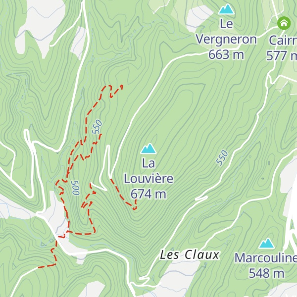 Map of La Louvière