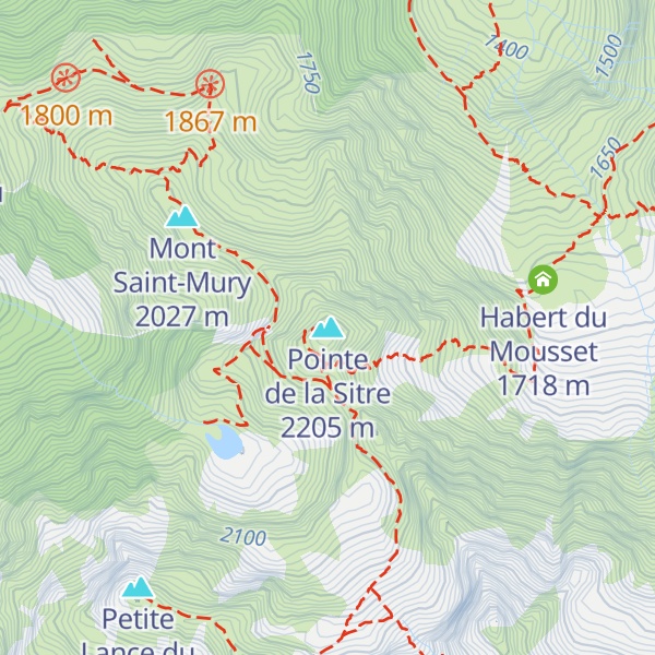 Map of Pointe de la Sitre