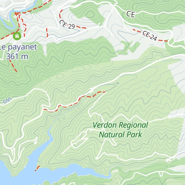 Map of Les Cades