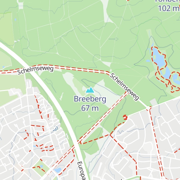 Map of Breeberg