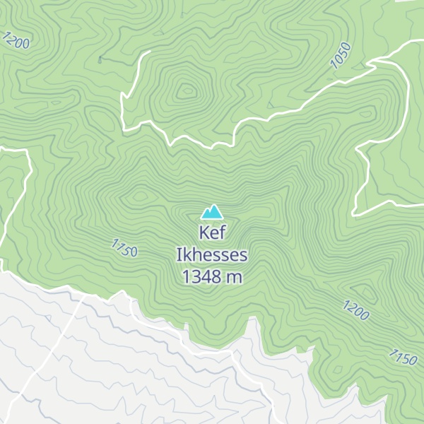 Map of Kef Ikhesses