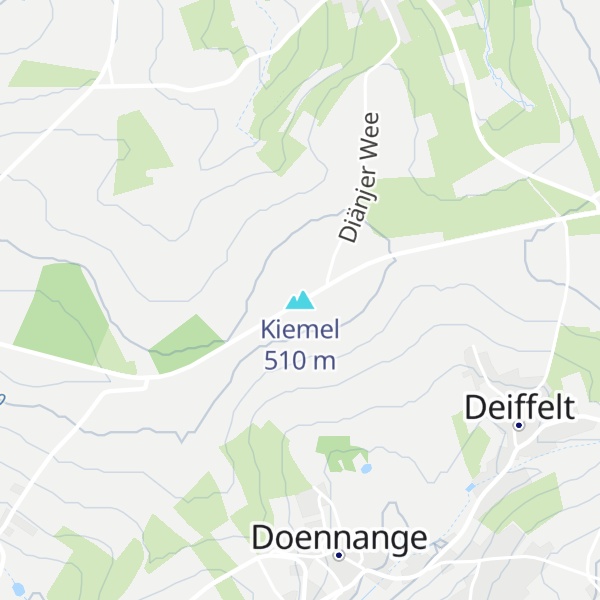 Map of Kiemel