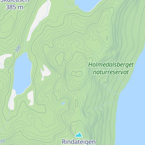 Map of Kringleåsen