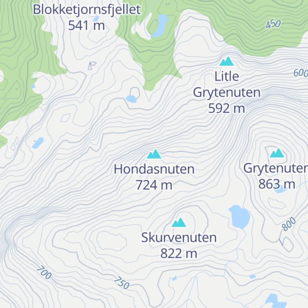Map of Hondasnuten