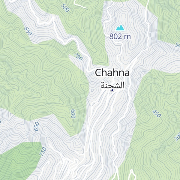 Map of Djebel Ben Doûza