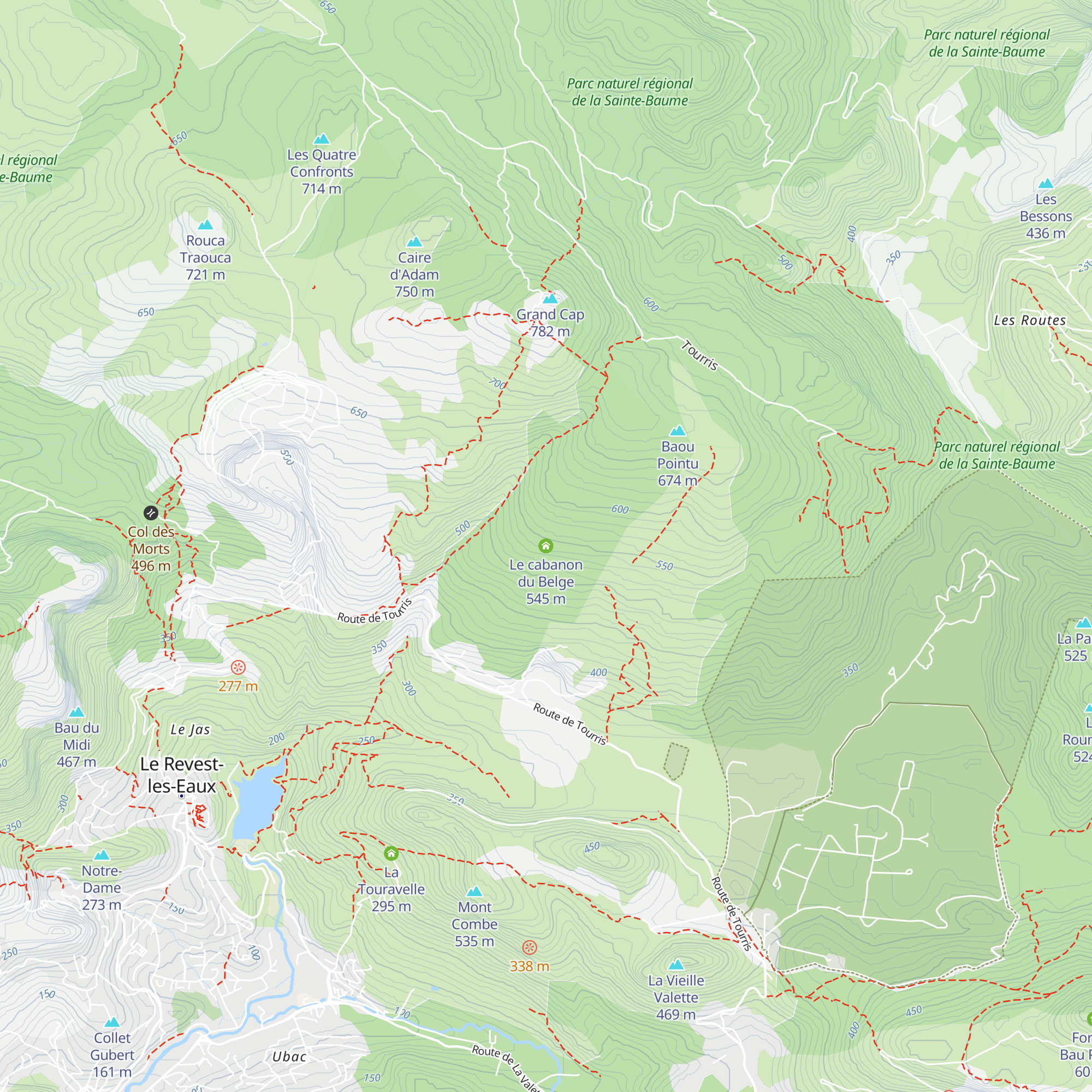Le cabanon du Belge map