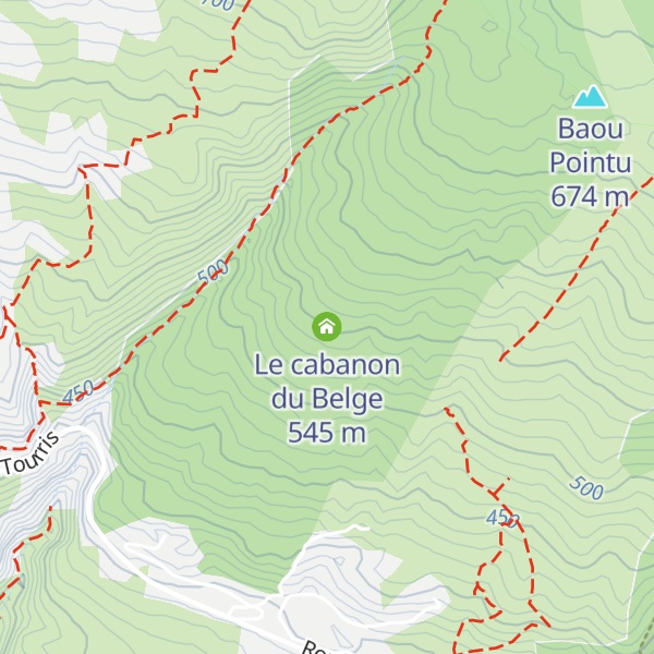 Map of Le cabanon du Belge