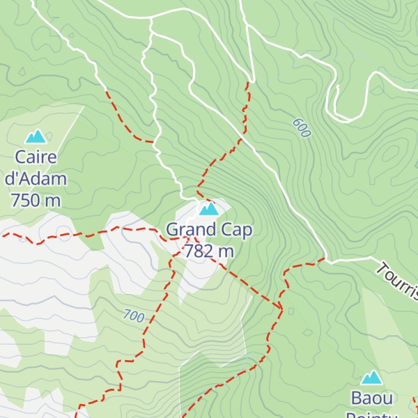 Map of Grand Cap