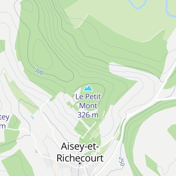 Map of Le Petit Mont