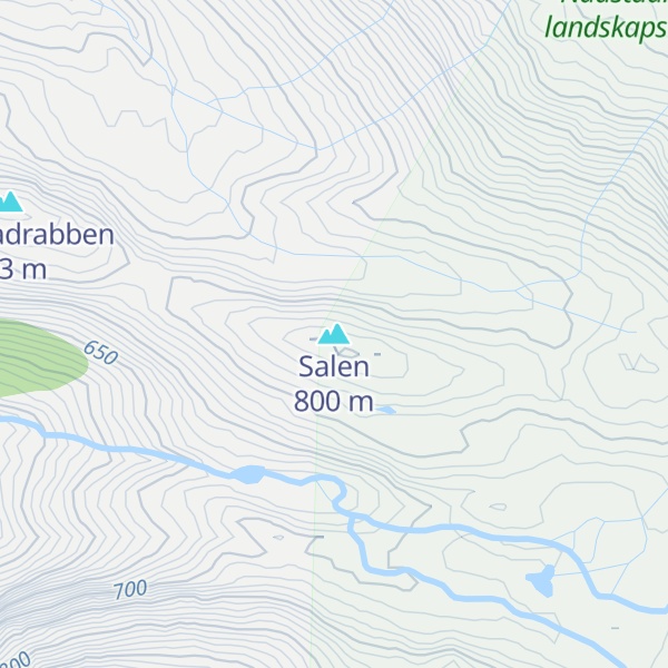 Map of Salen