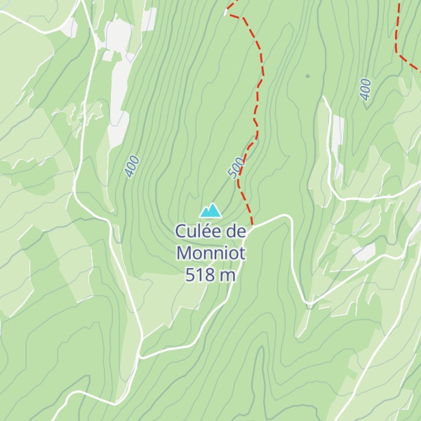 Map of Culée de Monniot