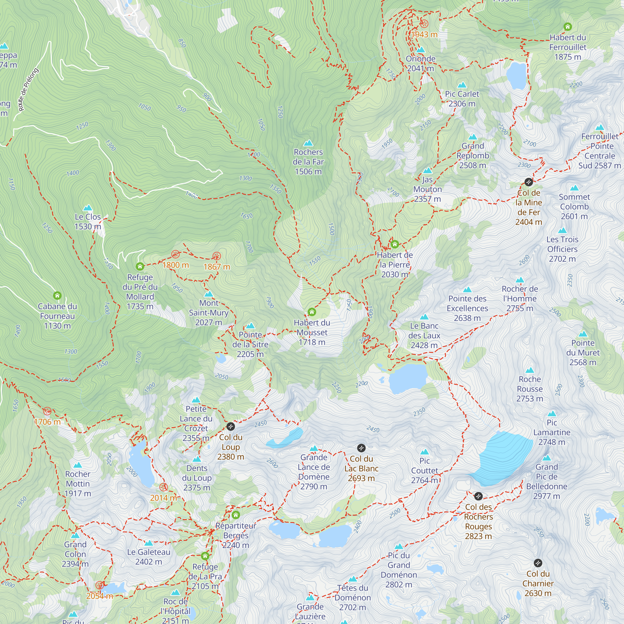 Habert du Mousset map