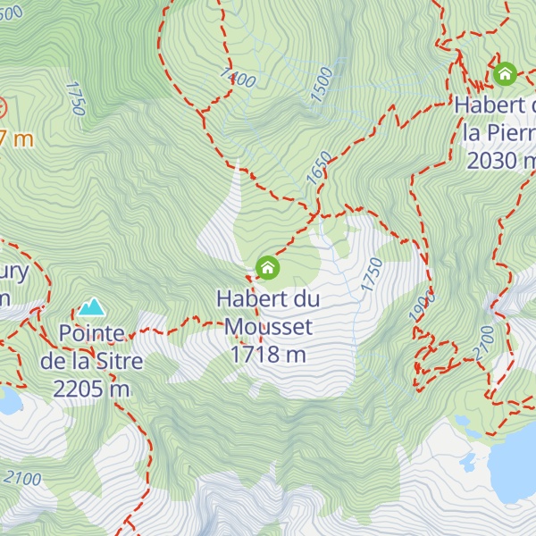 Map of Habert du Mousset