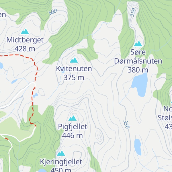 Map of Paddå