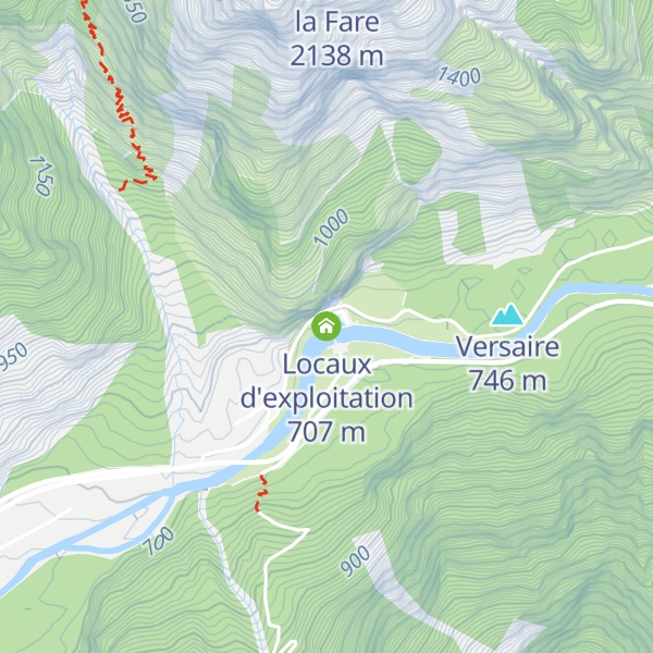 Map of Locaux d'exploitation