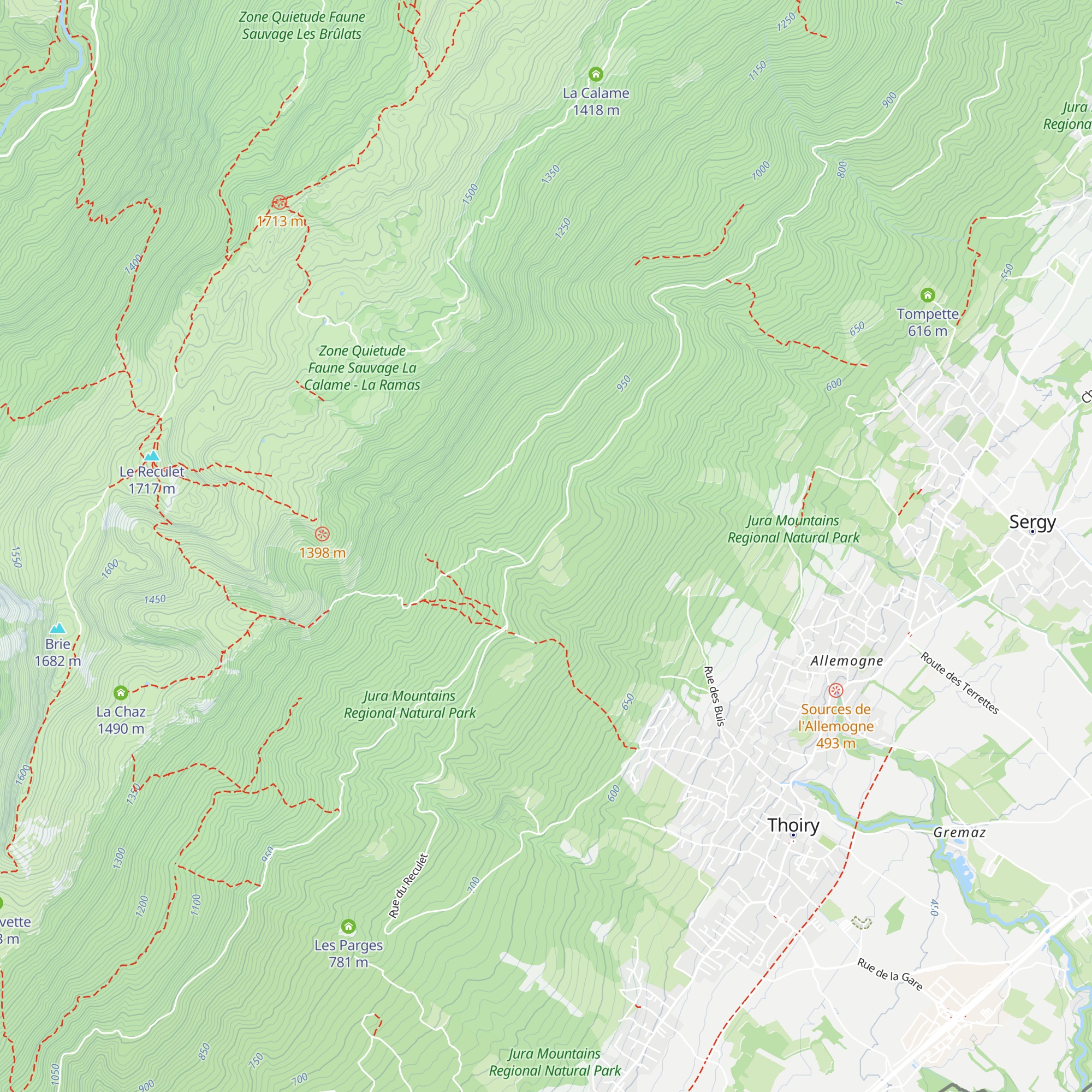 En Beule map