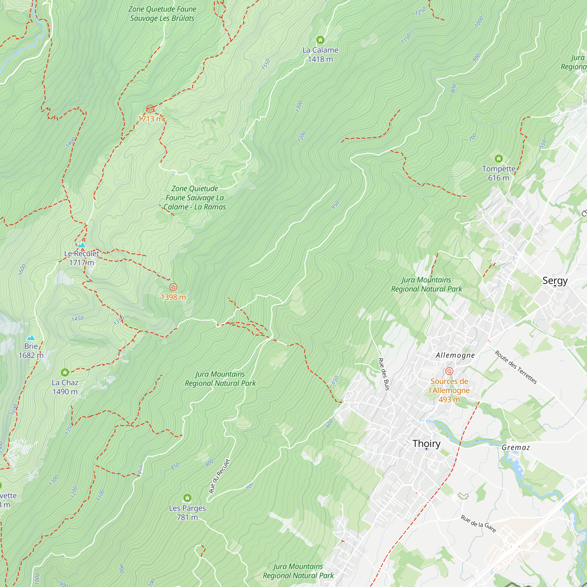 En Beule map