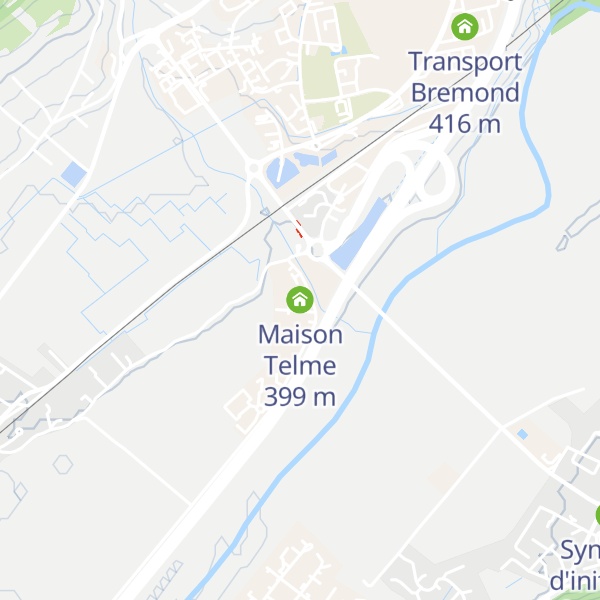 Map of Maison Telme