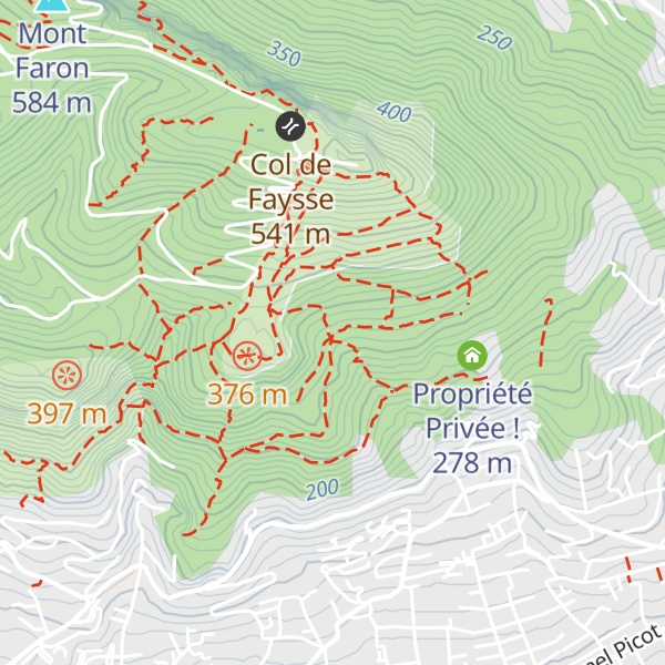 Map of Ruine du marronnier