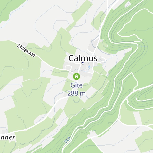 Map of Gîte