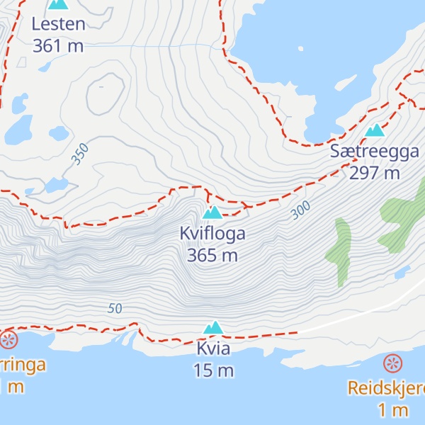 Map of Kvifloga