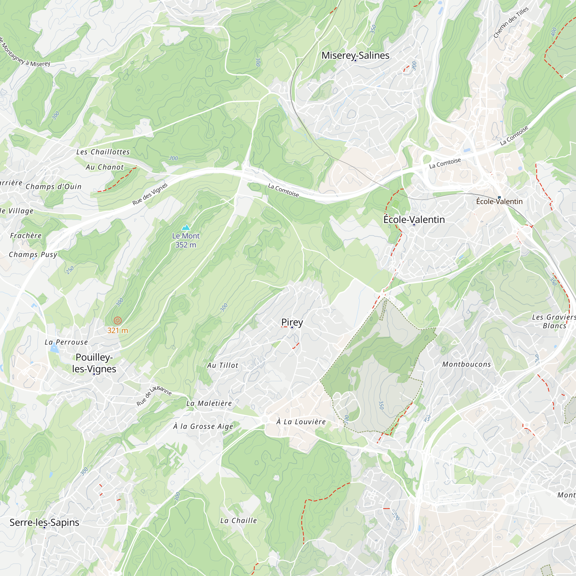 Ancienne Carborde de Vigneron map
