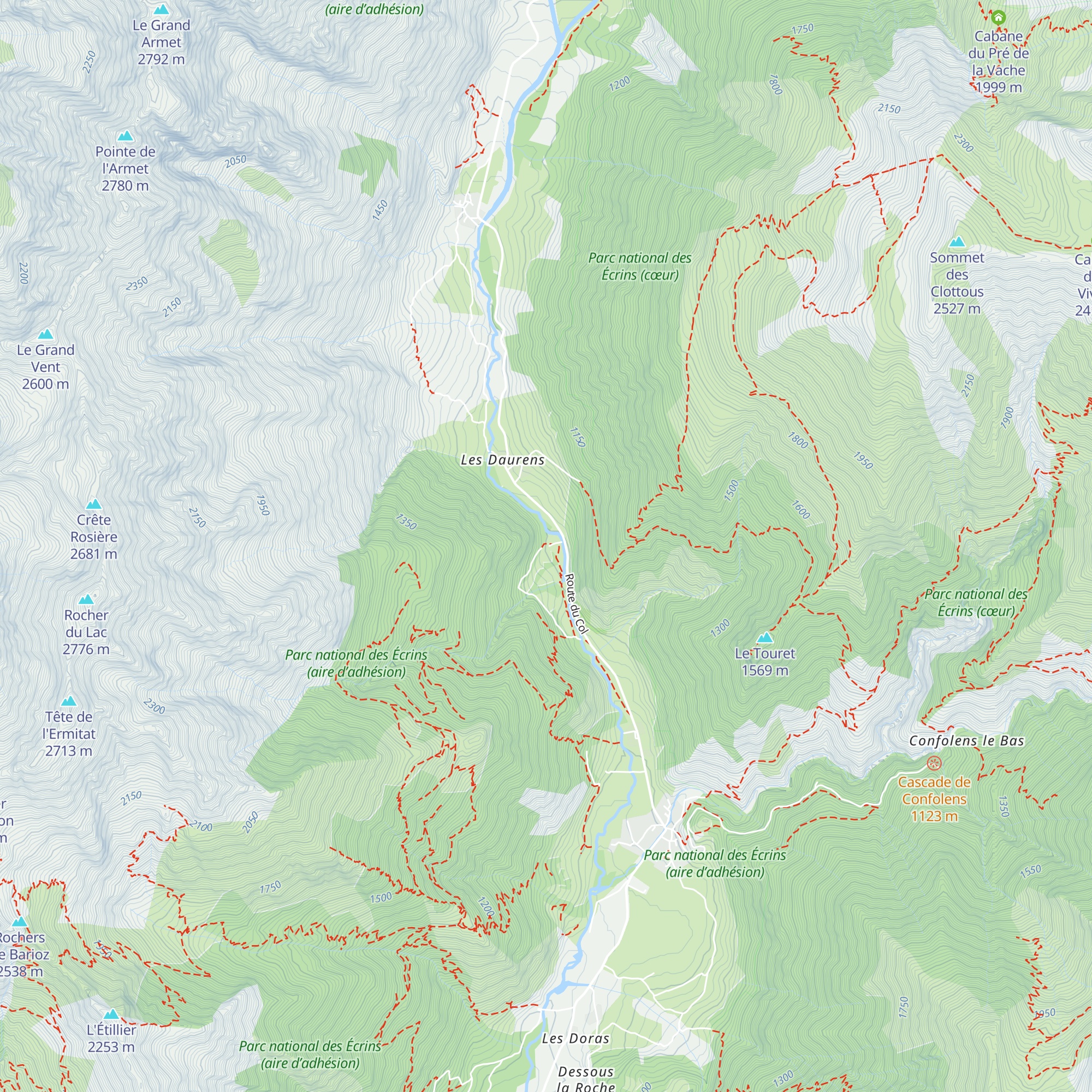 Les Molles (Ferme) map