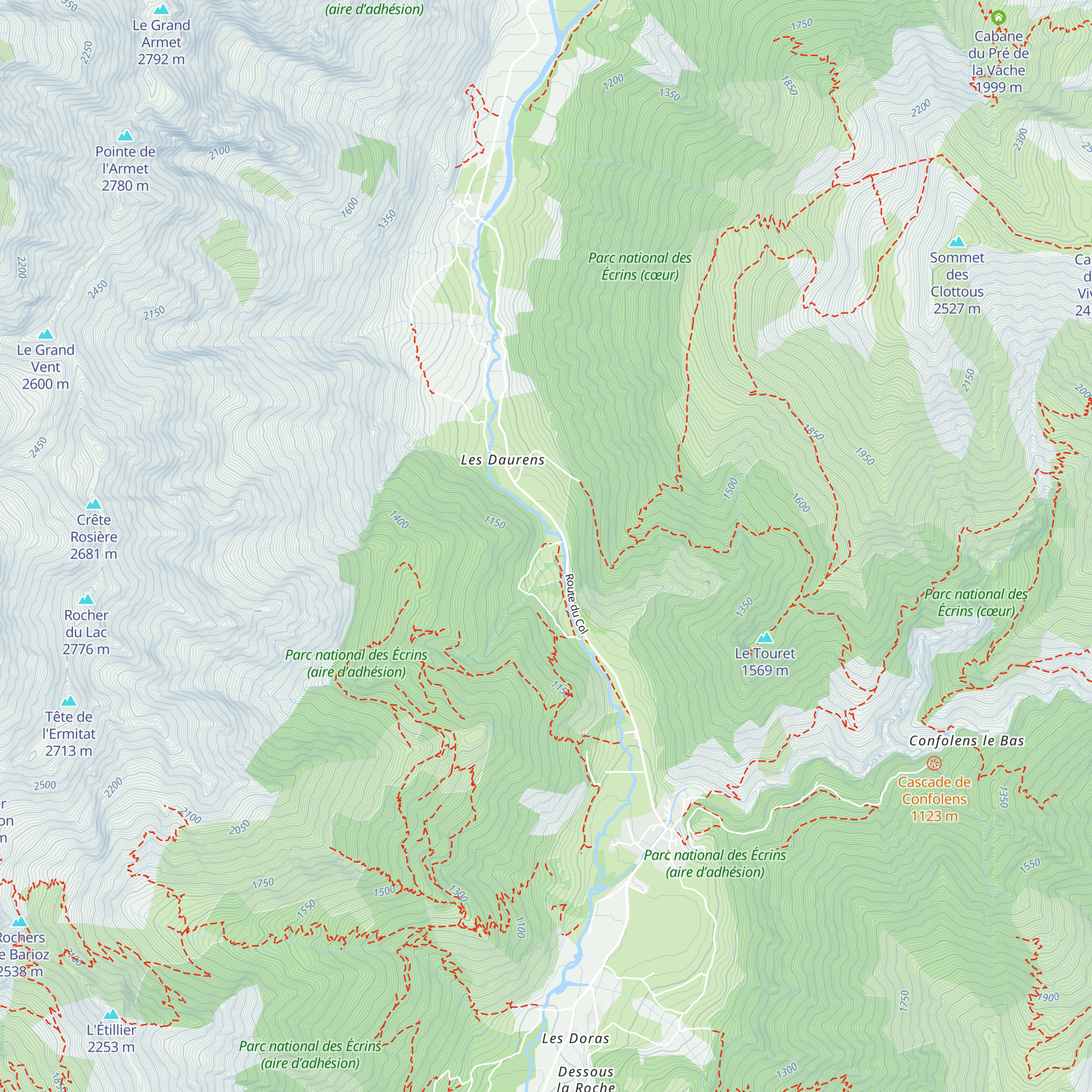 Les Molles (Ferme) map