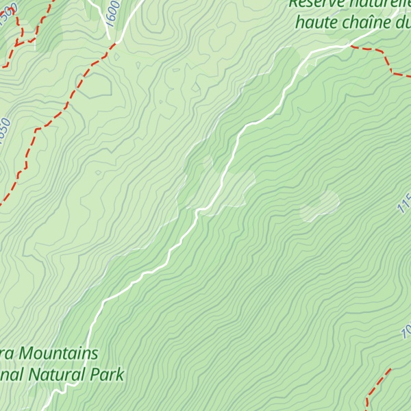 Map of La Calame