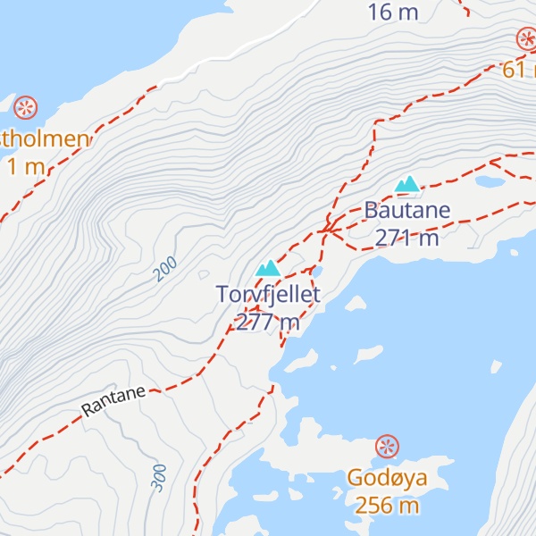 Map of Torvfjellet
