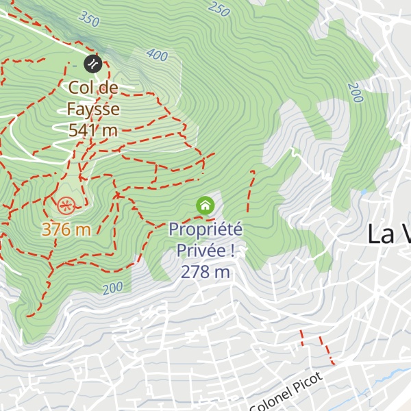 Map of Propriété Privée !