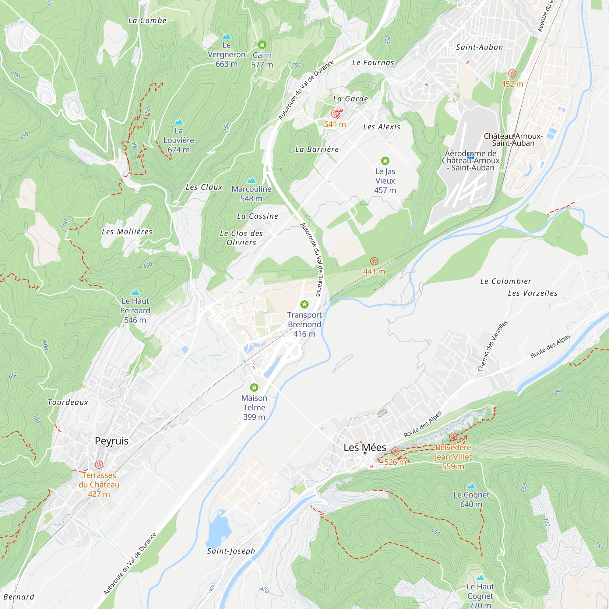 Transport Bremond map