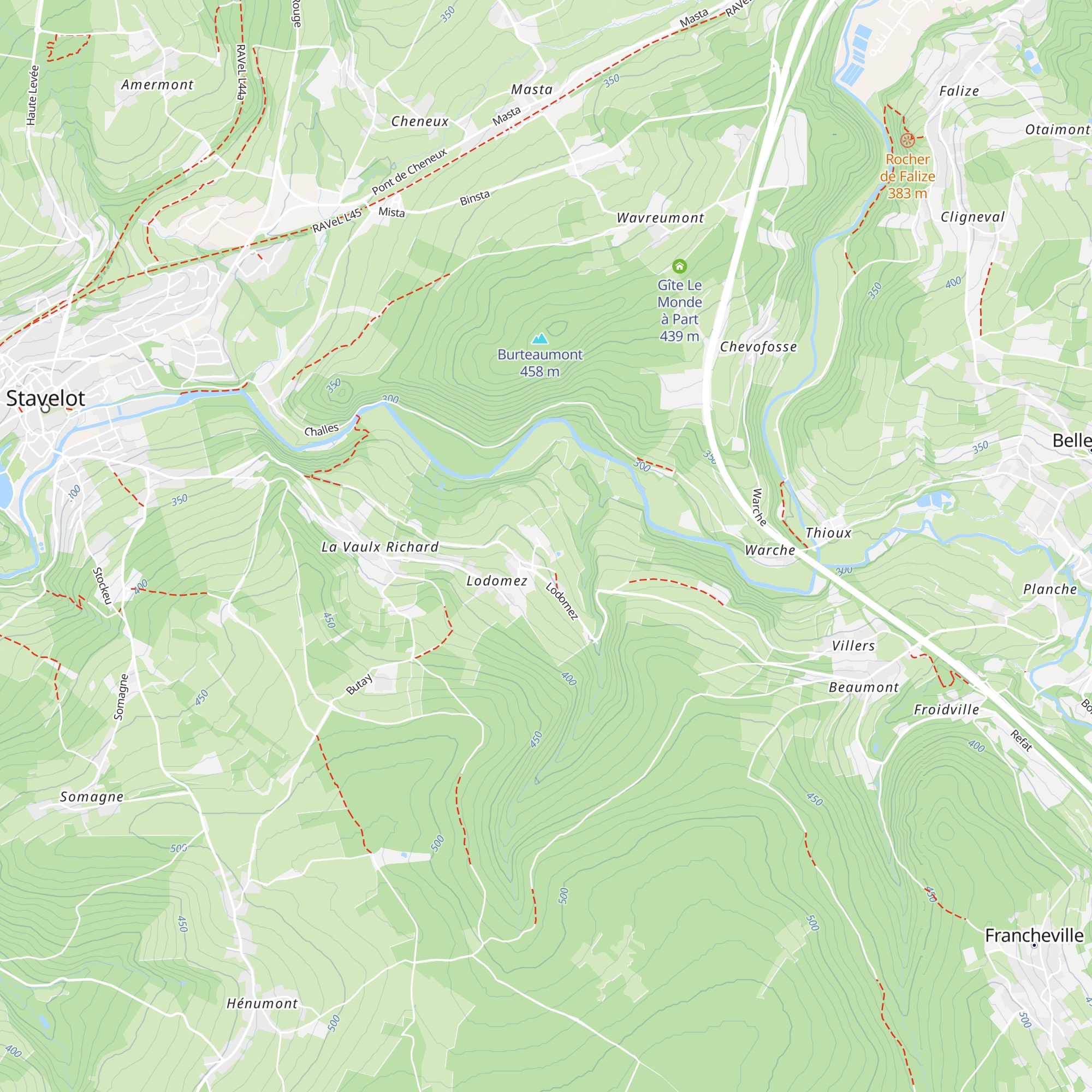 Gîte à la Ferme map