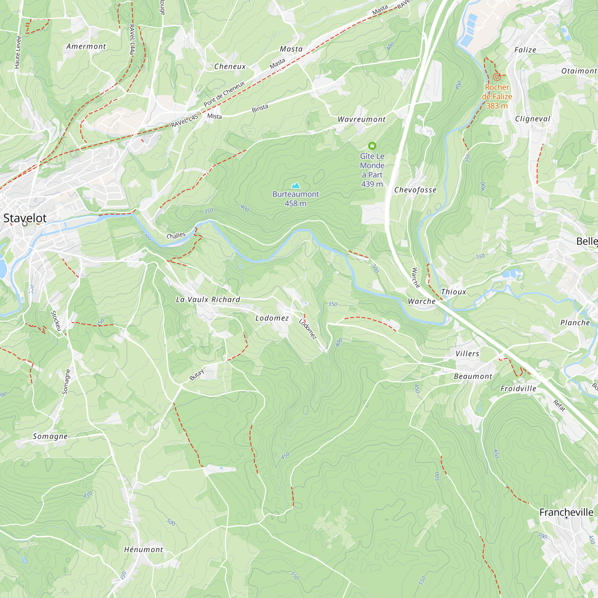 Gîte à la Ferme map