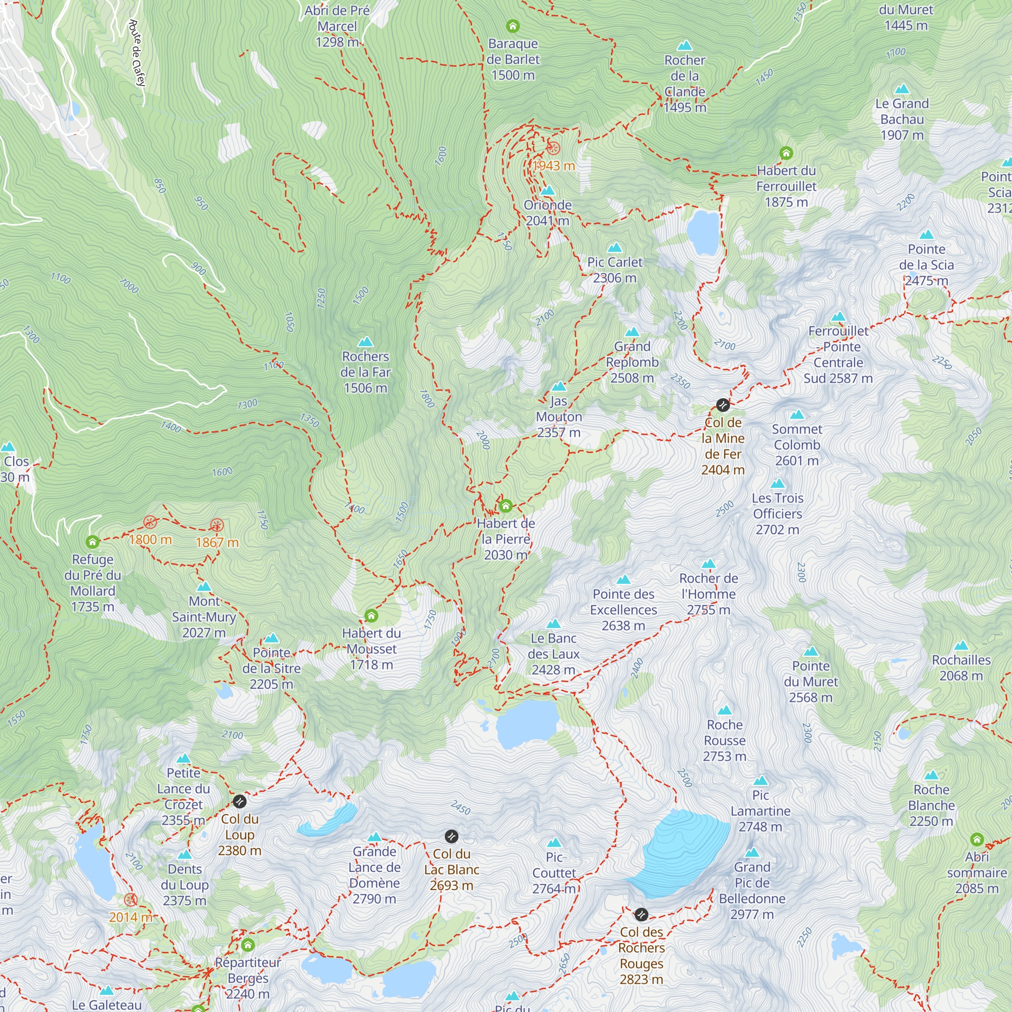 Habert de la Pierre map