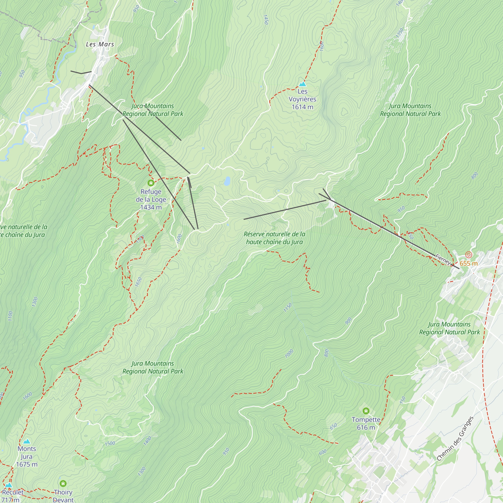 La Ramaz map