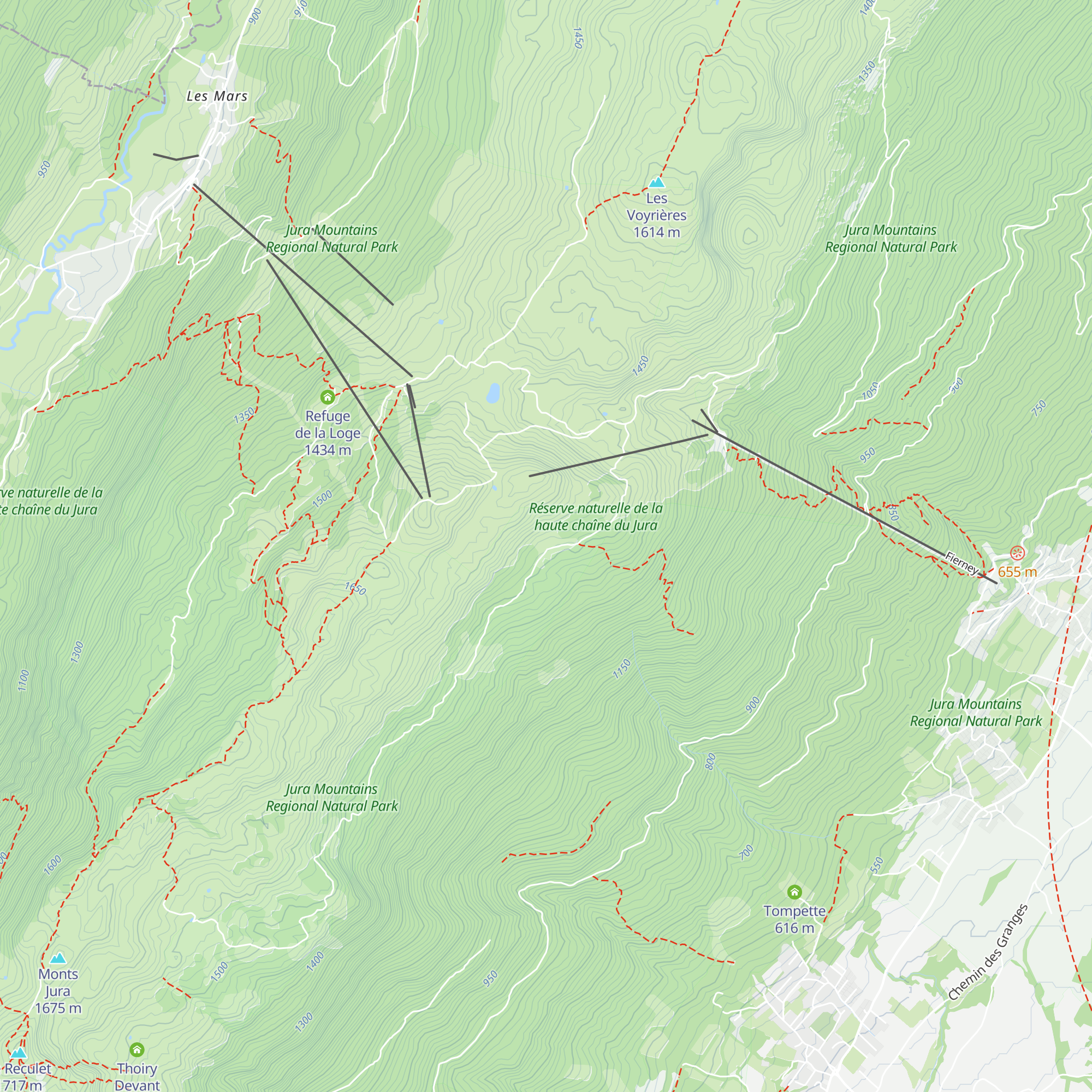 La Ramaz map