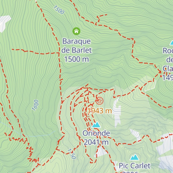 Map of Habert des Jarlons