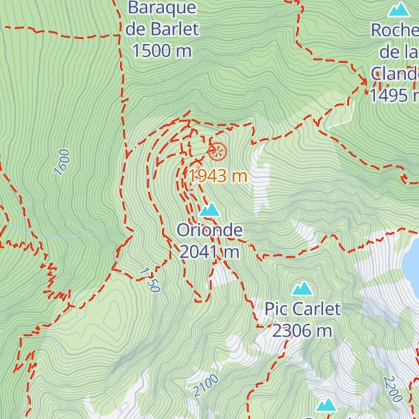 Map of Orionde