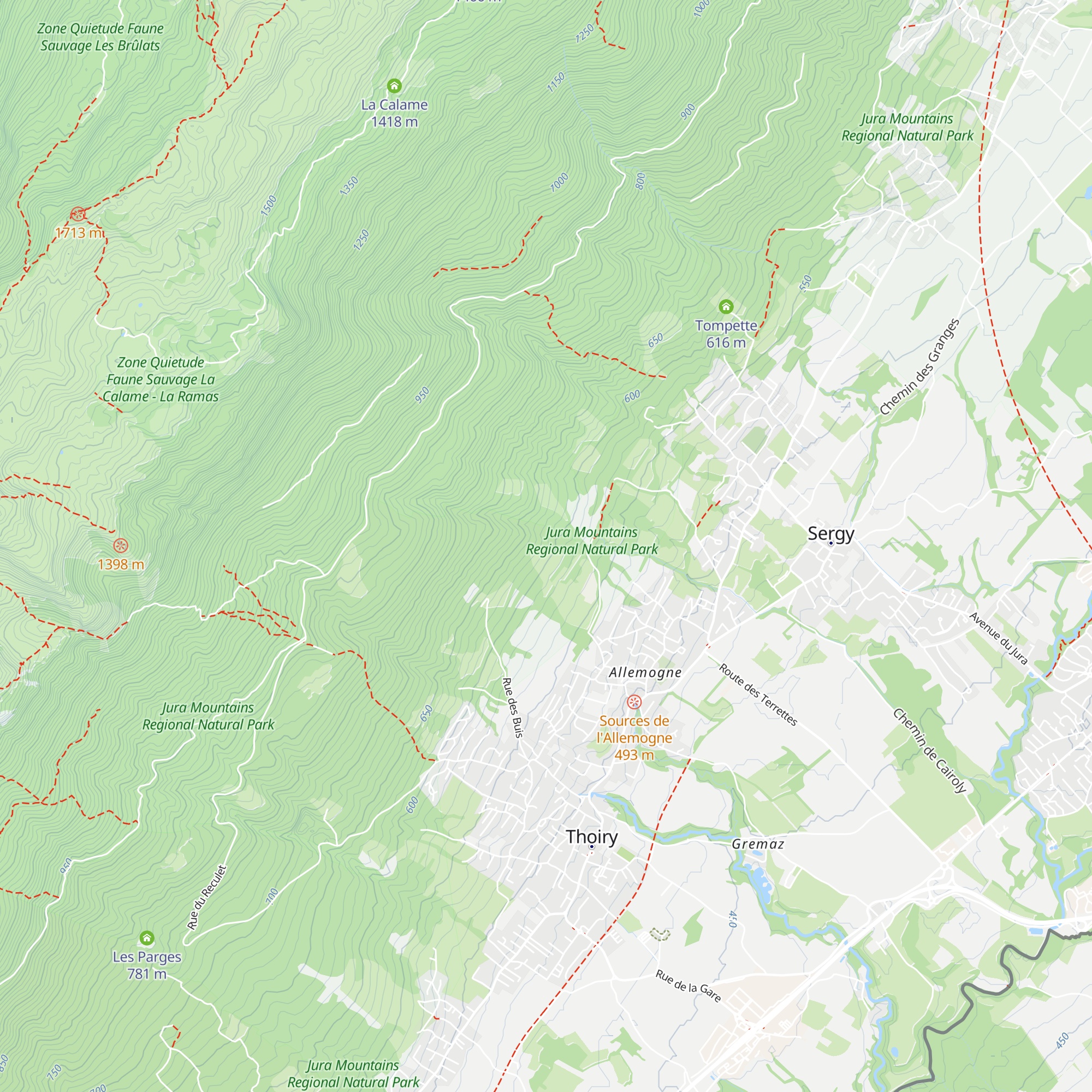 Maison Rouph map