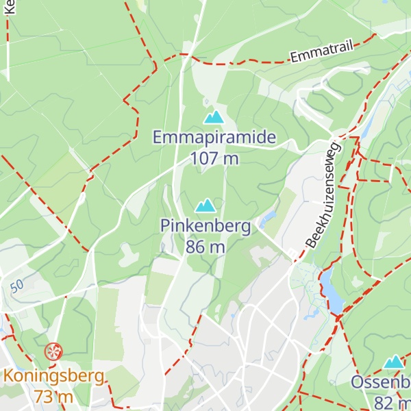 Map of Pinkenberg