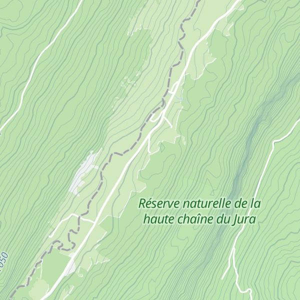 Map of local