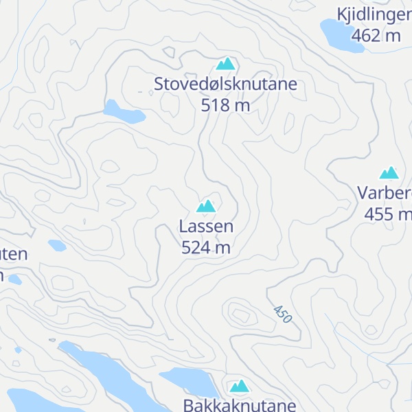 Map of Lassen