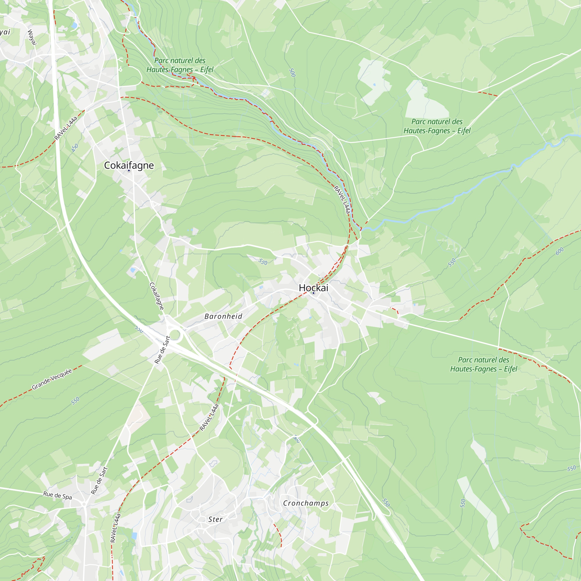 Gîte Beausejour map