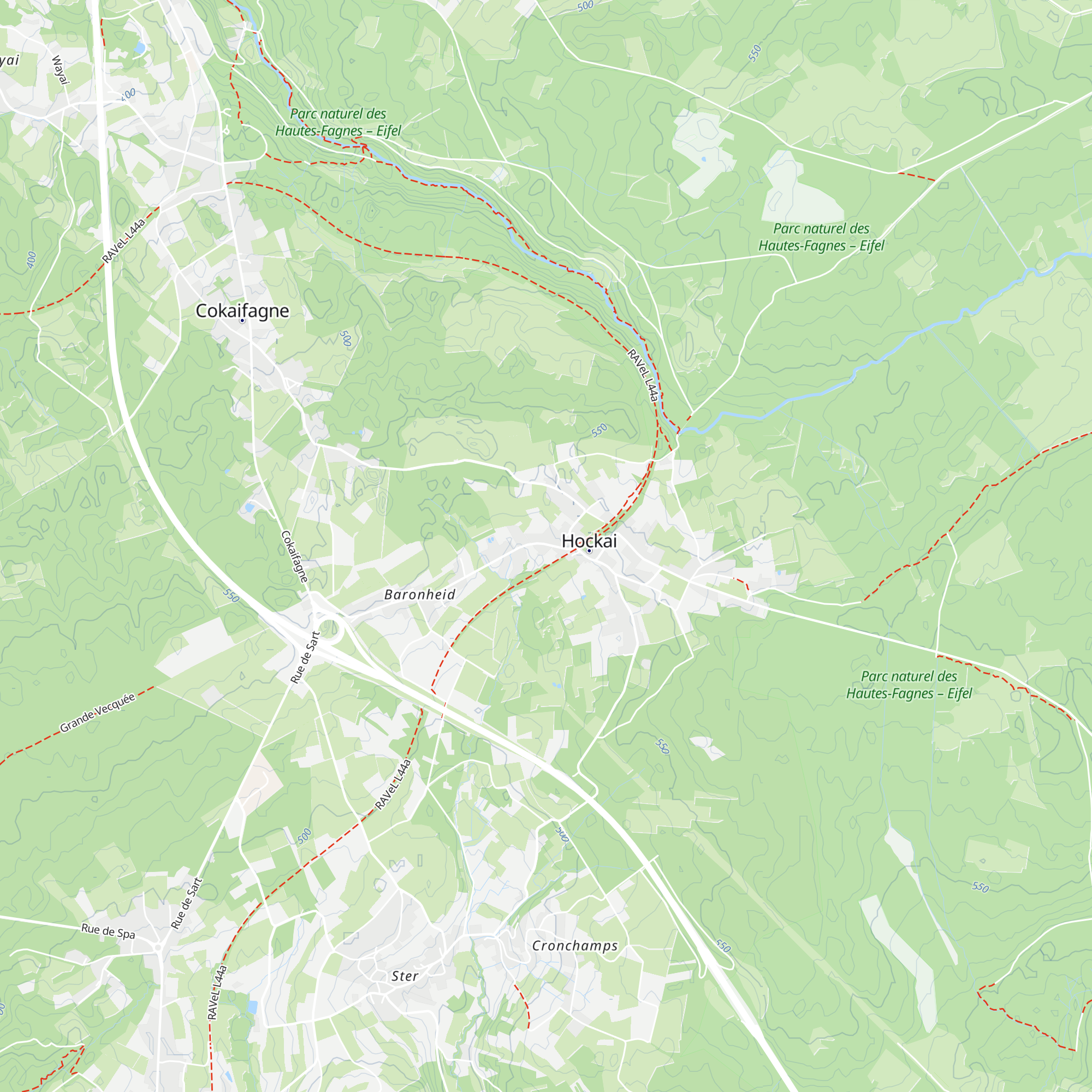 Gîte Beausejour map