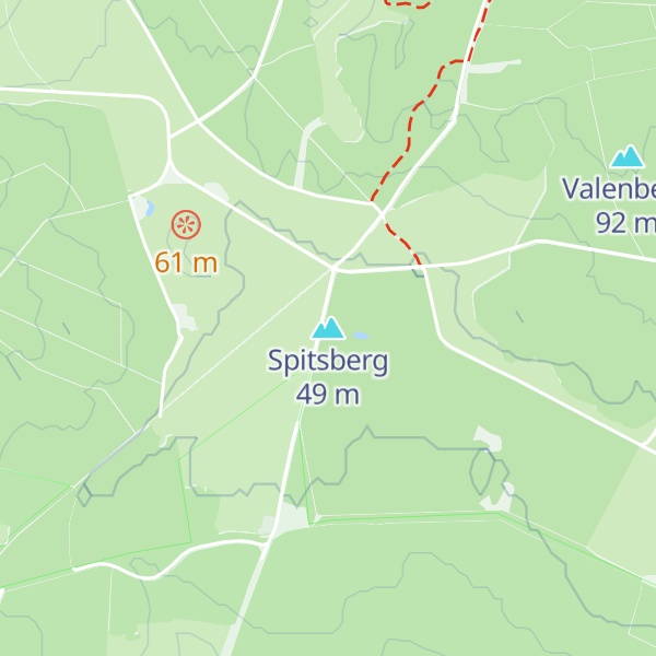 Map of Spitsberg