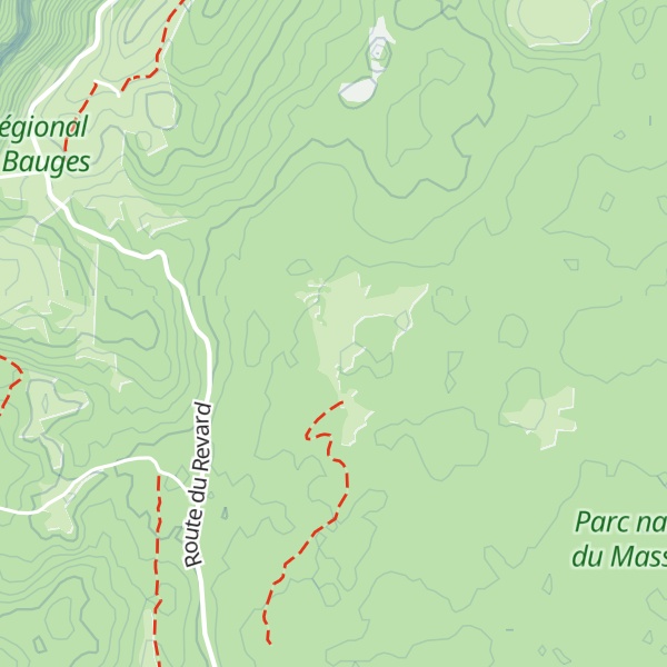 Map of Cabane de Larcoutier