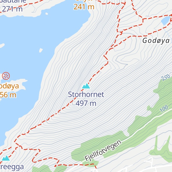 Map of Storhornet