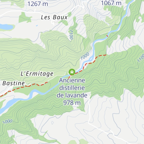 Map of Ancienne distillerie de lavande
