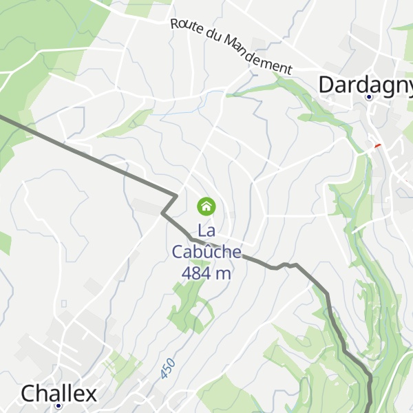 Map of La Cabûche